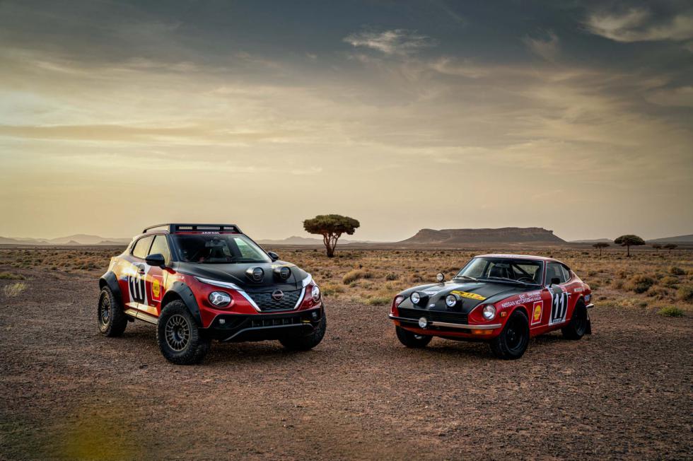 Το Nissan Juke Rally Tribute τιμά το 240Z